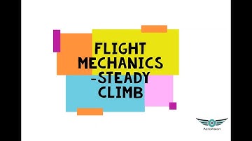 GATE Aerospace Engineering - Flight Mechanics| Steady Climb by GATE AeroVision