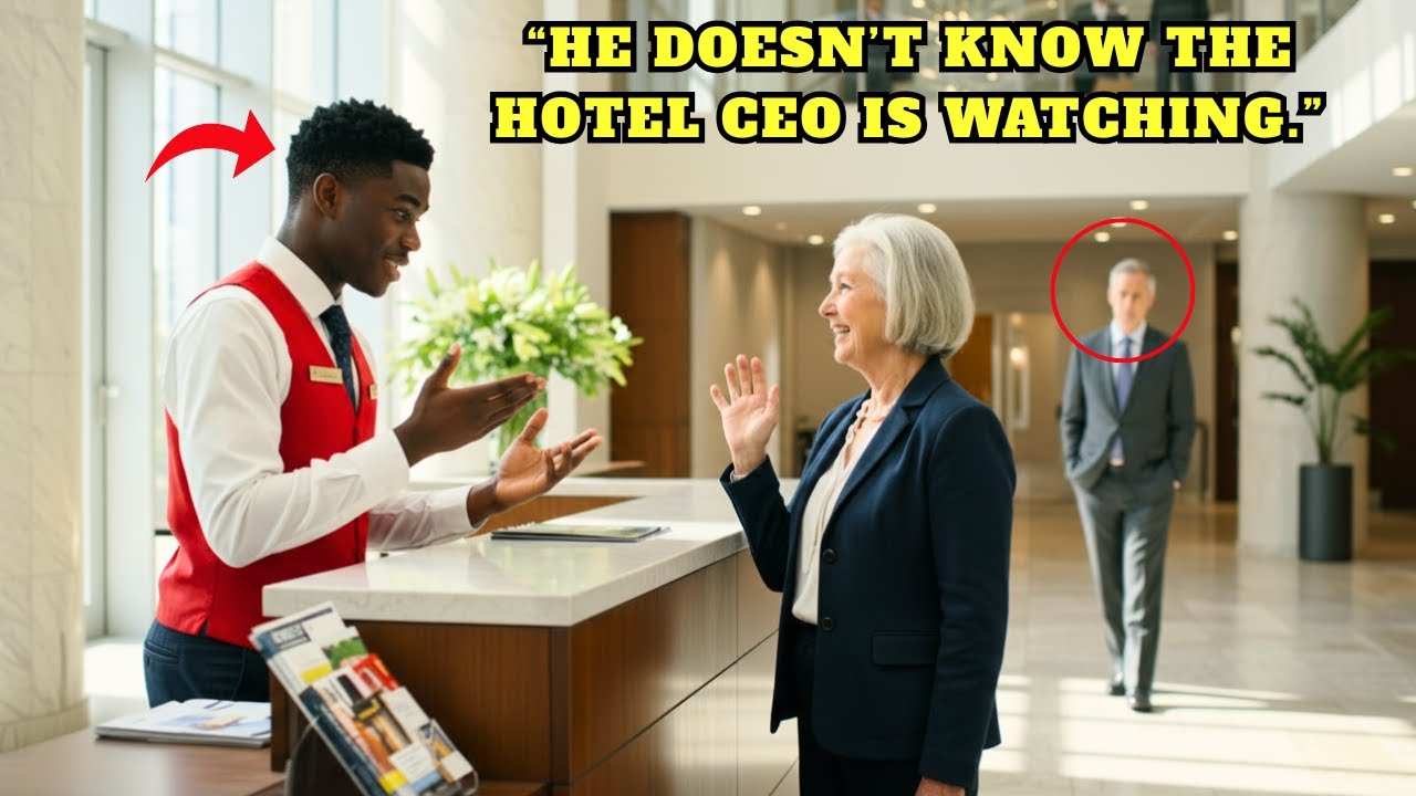 A Shy Black Intern Signed Hello to a Deaf Guest—Unaware the Hotel CEO Was Watching Closely