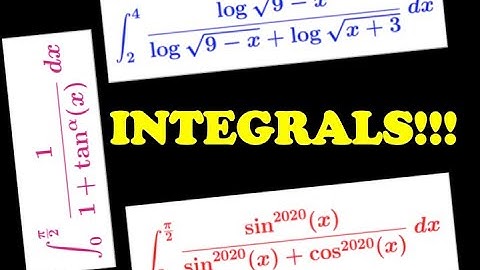 Putnam Exam | Integrals on the Putnam Exam