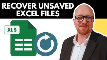 How to Recover Unsaved or Overwritten Excel Files | Restore Lost Data Fast