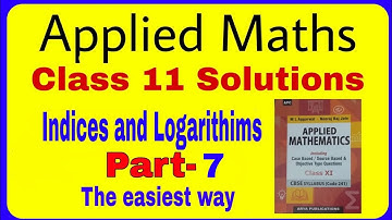Chapter 2 | Ex 2.4 | Q 8,9 Applied Maths | class11 | ML Agarwal |Part 7