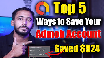 Google Admob Top 5 Ways to Save Your Account | How to Recover It? | Google Adsense Suspend Issues