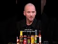 Pharrell Williams's reaction to every wing on Hot Ones