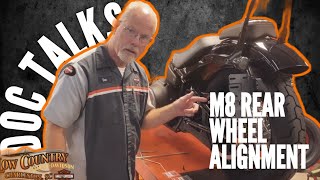 Harley-Davidson M8 Softail | Rear Wheel Alignment | Doc Harley