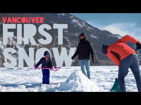 Canada vlog: First Snow | Vancouver Trip and travel vlog 4K