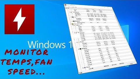 🖥️How to MONITOR Your PC Temperatures,FAN Speed,Voltage...