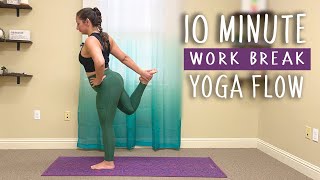 Minute Work Break Yoga No Mat Required For Quick Tension Release