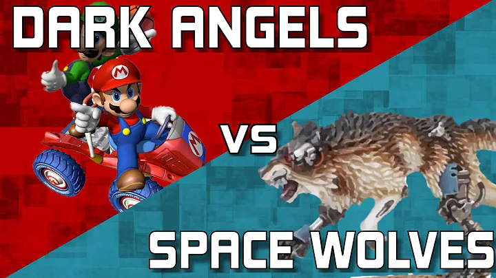 Dark Angels (John DeMaris) vs. Space Wolves (Rob T...