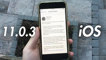 iOS 11.0.3 - Released