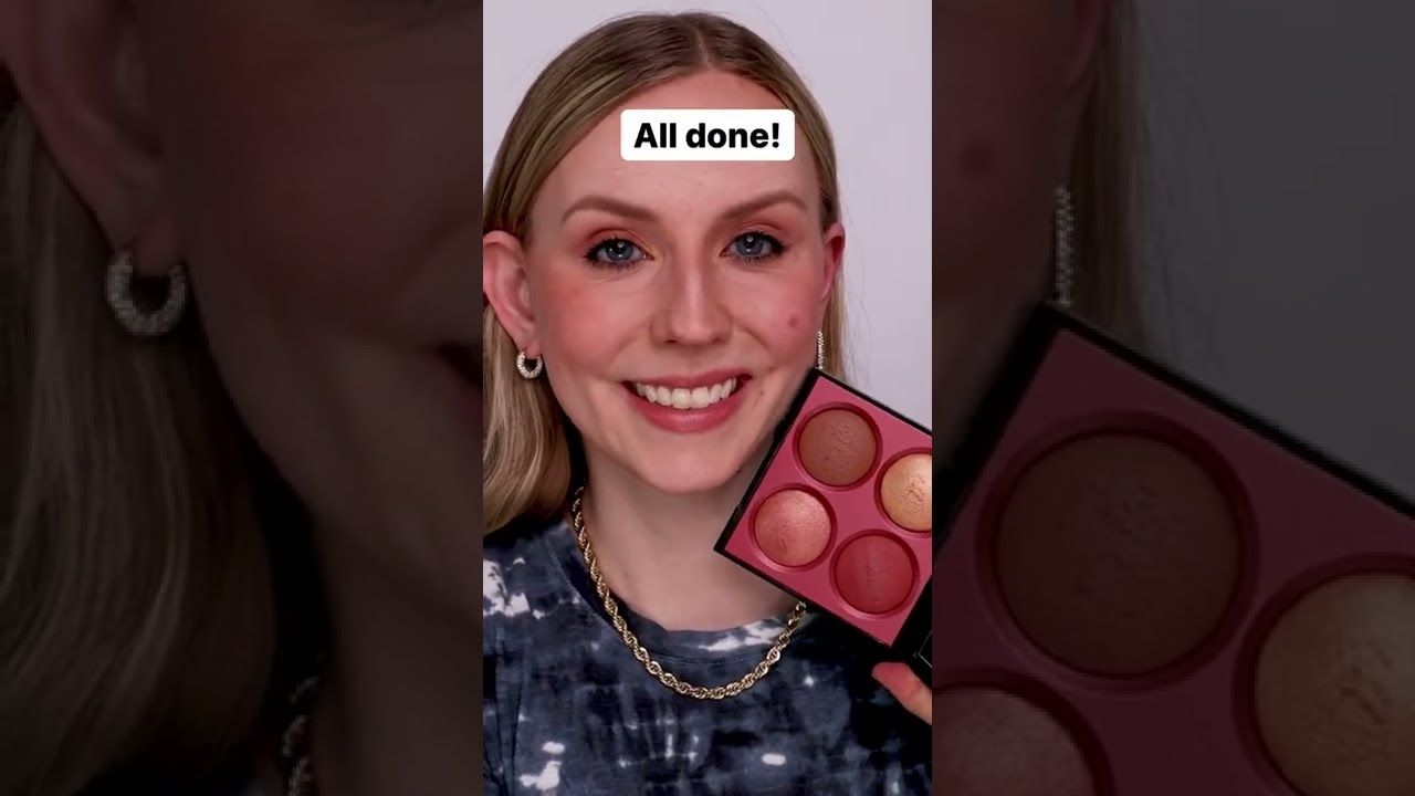 5 min makeup tutorial quick easy five minute Sephora Collection multi palette everyday makeup look