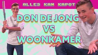 NLxDon sloopt de HUB woonkamer | Alles Kan Kapot
