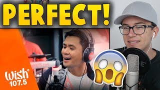 Ogie Alcasid performs "Ikaw Lamang" LIVE on Wish 107.5 Bus Reaction