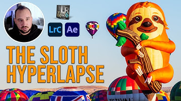 I Shot a SLOTH HANDHELD HYPERLAPSE | Full Timelapse Workflow #6