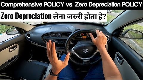 Comprehensive vs Zero Depreciation Policy: What’s the Difference?‼️ Insurance Tips ✅️ #insurancetips