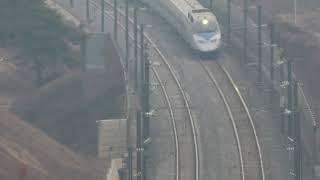 [4K 40x광학줌] 20230217 173211 경부고속선 KTX 3대