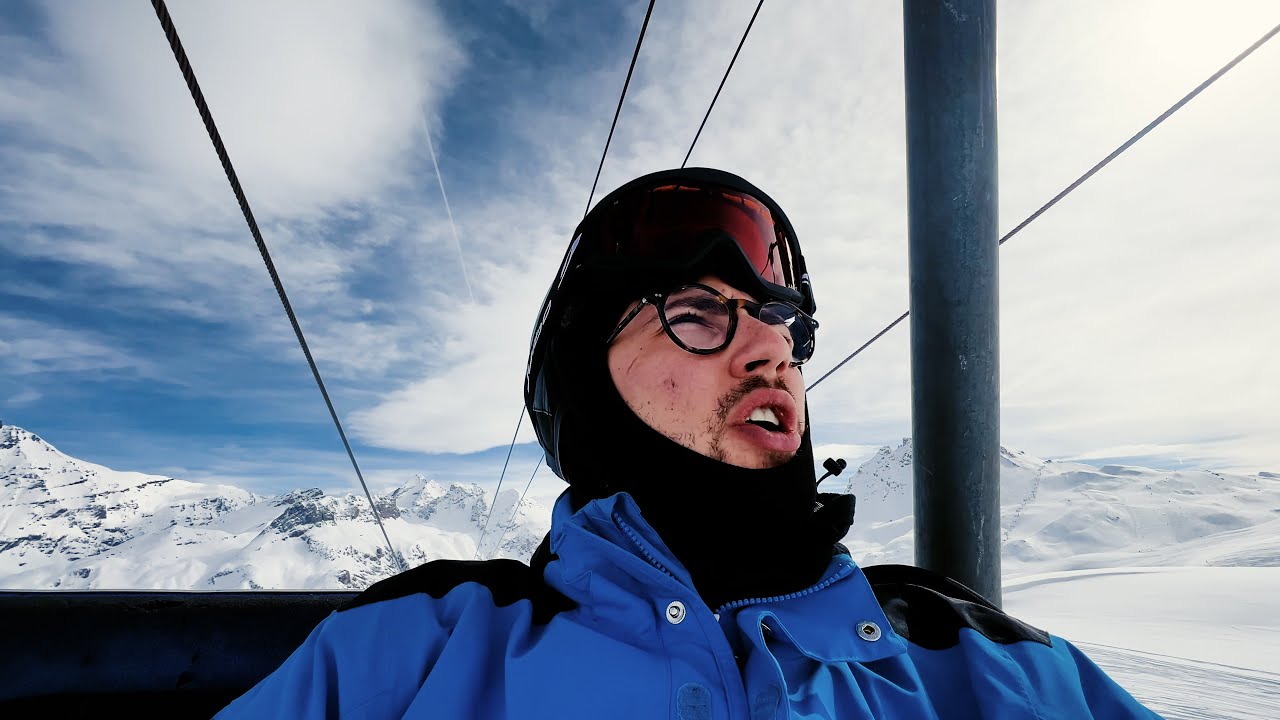 Slidinėju Prancūzijos Alpėse ir Miegu Kemperyje prie -9°C