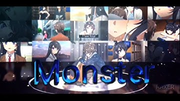 Free Preset Alight Motion | AMV Typography | i see your monster Part Mep