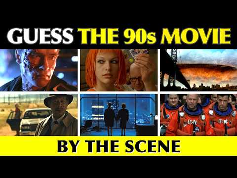 Guess the Movie by the Scene: 1990s Edition |  If You Get 50/50, You’re A True 90s Kid! 📟