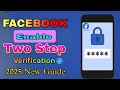 Facebook Login Mein Security Kaise Badhaye? 🔐📲 | 2FA Enable Karein 2025 Guide! #FacebookSecurity