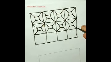 New Grid Pattern|| Simple Mehndi Design|| Easy Henna Tattoo|| Mehndi Hunar|| Short Video #shorts