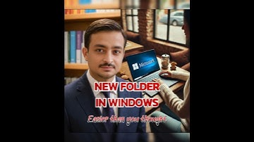 Creating new folder in Windows Explorer