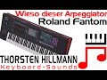 Roland Fantom - Arpeggiator, wieso macht ihr das nicht richtig?