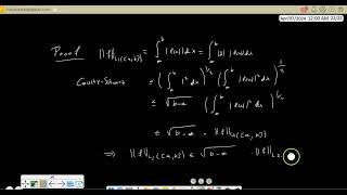 A classical inequality associating L1 and L2 norms of a function in a bounded 1d interval