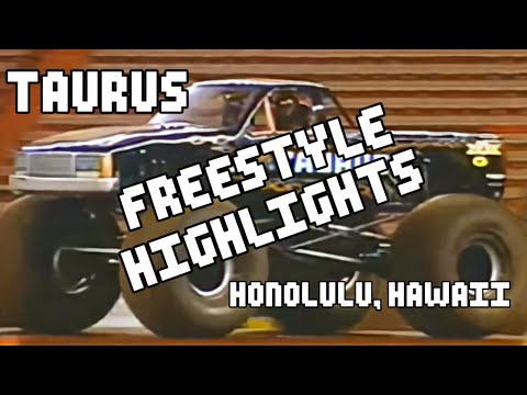 1997 MONSTER TRUCK TAURUS FREESTYLE HONOLULU, HAWAII