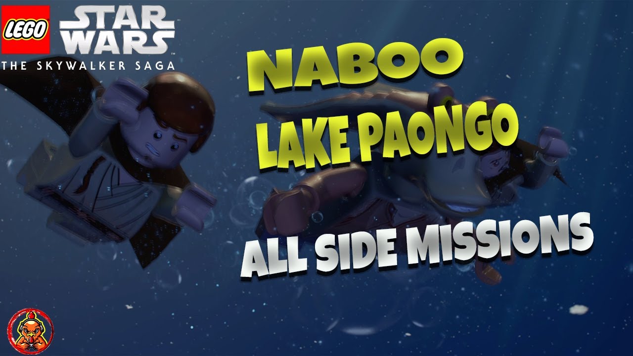 Lego Star Wars The Skywalker Sage Naboo Lake Paonga - Side Missions 