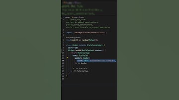 ElevatedButton I Basic ElevatedButton with Text #flutter #flutterwithfun #programming