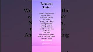 Runaway - lyrics (Aurora) song #runaway  #song #lyrics #shorts