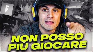 NON POSSO PIÙ GIOCARE A QUESTO GIOCO