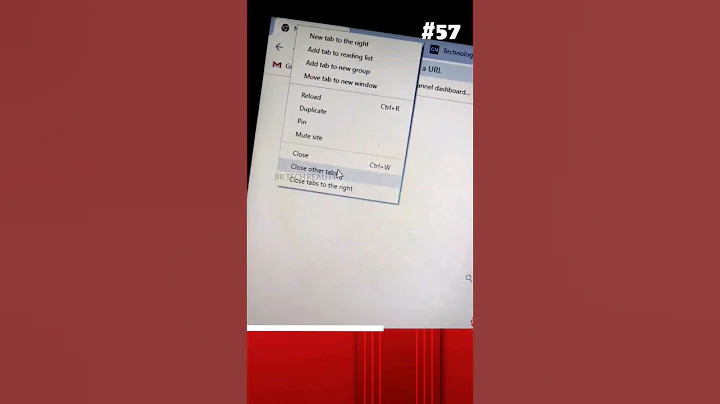 Close all chrome tabs except the tab you want #shorts #shortvideo #youtubeshorts