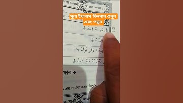 سورت الاخلاص / Surah Al-Ikhlas #سورة_الإخلاص
