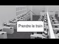 Prendre le train; диалог на французском; dialogue français