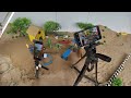 Making video live mini tractor video mini water pump science project  #tractor  #cartoon