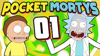 Pocket Mortys - Episode 1 | Gotta Rick 'Em All!