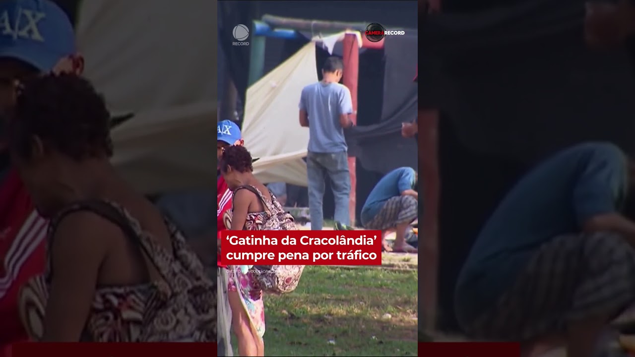 Lorraine, a Gatinha da Cracolândia, é condenada a 5 anos de prisão por tráfico #Shorts #CâmeraRecord