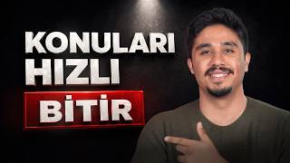 Konuları Hızlı Bitirmeni Sağlayacak Eksik Odaklı Çalışma Sistemi #yks #yks2027