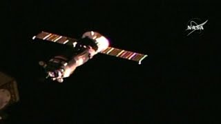 Russian cargo ship Progress 66 docks at International Space Station