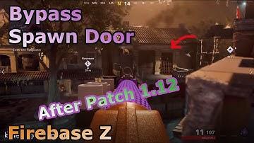 Firebase Z Glitches | Bypass Spawn Door After Patch 1.12 | Call of Duty Black Ops Cold War!