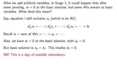 V3-26. Linear Programming. Redundant system.