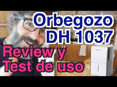 ORBEGOZO DH 1037 deshumidificador - Prueba de uso (test/review)