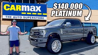 I Brought My $140,000 2022 Platinum On AIR RIDE To Carmax (4K)