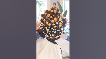 My perm rod set lasted 2 WEEKS!!? 👀 hairstylist TECHNIQUE #hairstylhairstyles