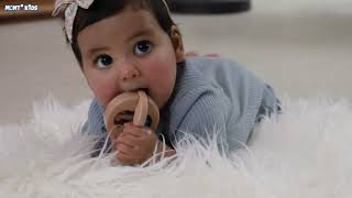 Introducing the Monti Kids Newborn Wooden Rattle