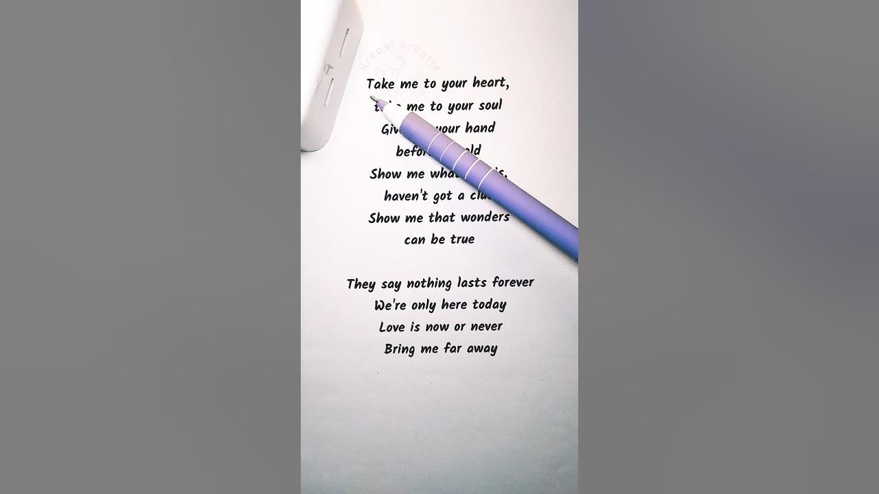 The Hidden Meaning Behind “Take Me to Your Heart” ❤️