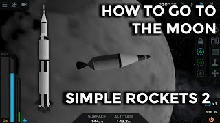 How to go to the moon! - Simple Rockets 2 - Mobile Gameplay and Tutorial screenshot 3
