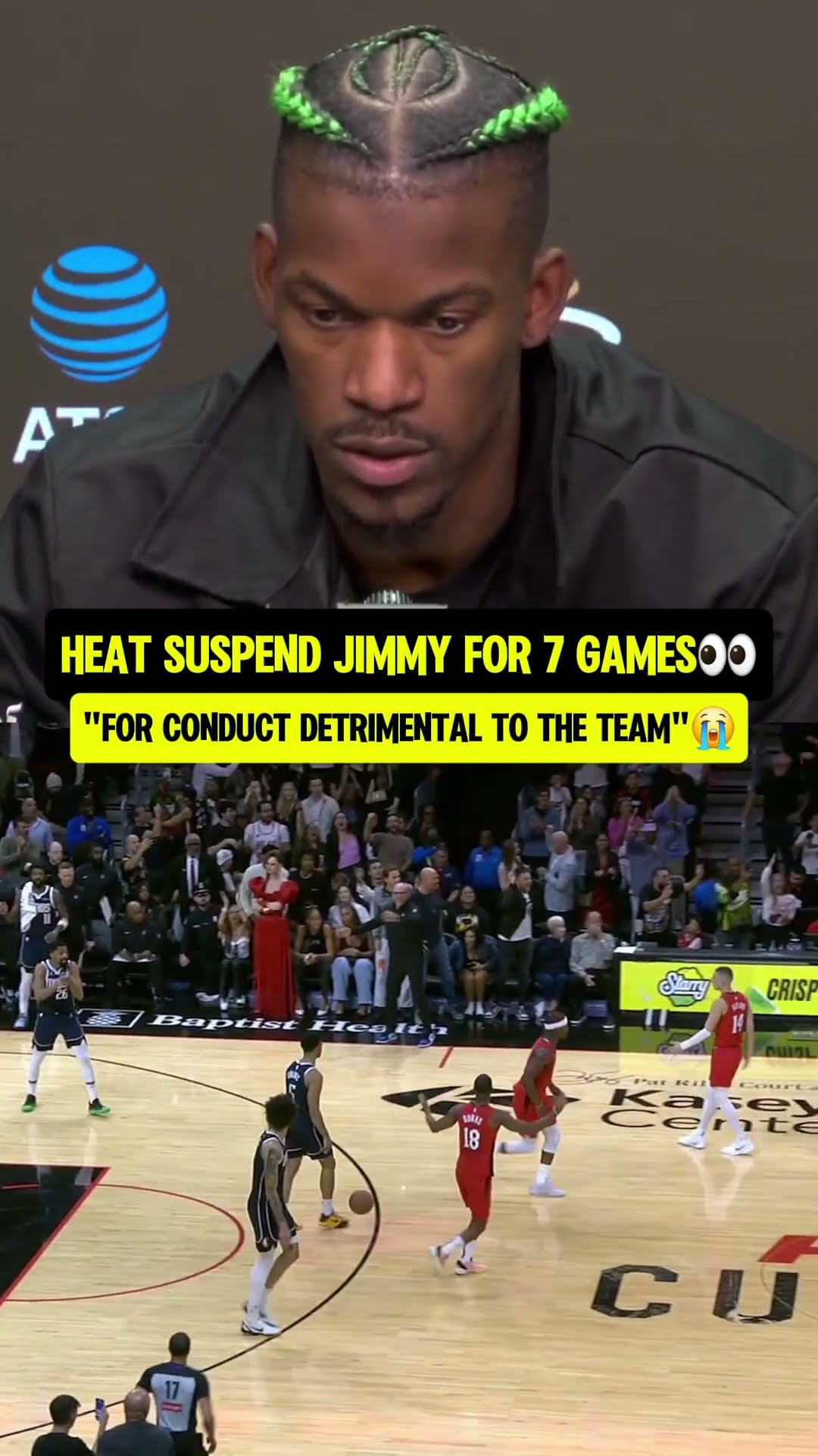 Jimmy Butler got himself suspended?
