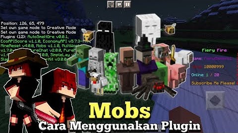 Cara Menggunakan Plugin Mobs | PM4